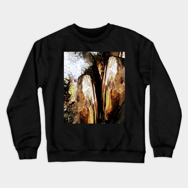 Photographic Image of Metallic Bronze Crewneck Sweatshirt by CrazyCraftLady